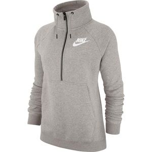 Nike sportswear rally half zip sweatshirt